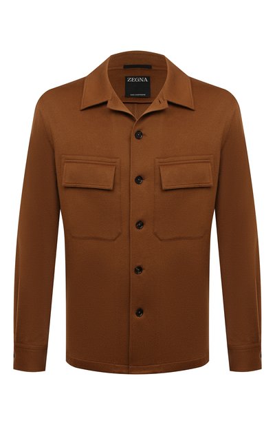 Мужская кашемировая куртка-рубашка ZEGNA, арт. E8V46/S0T6B