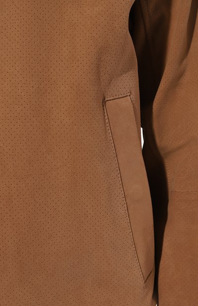 Замшевый бомбер BOSS, арт. 50485069, фото 5