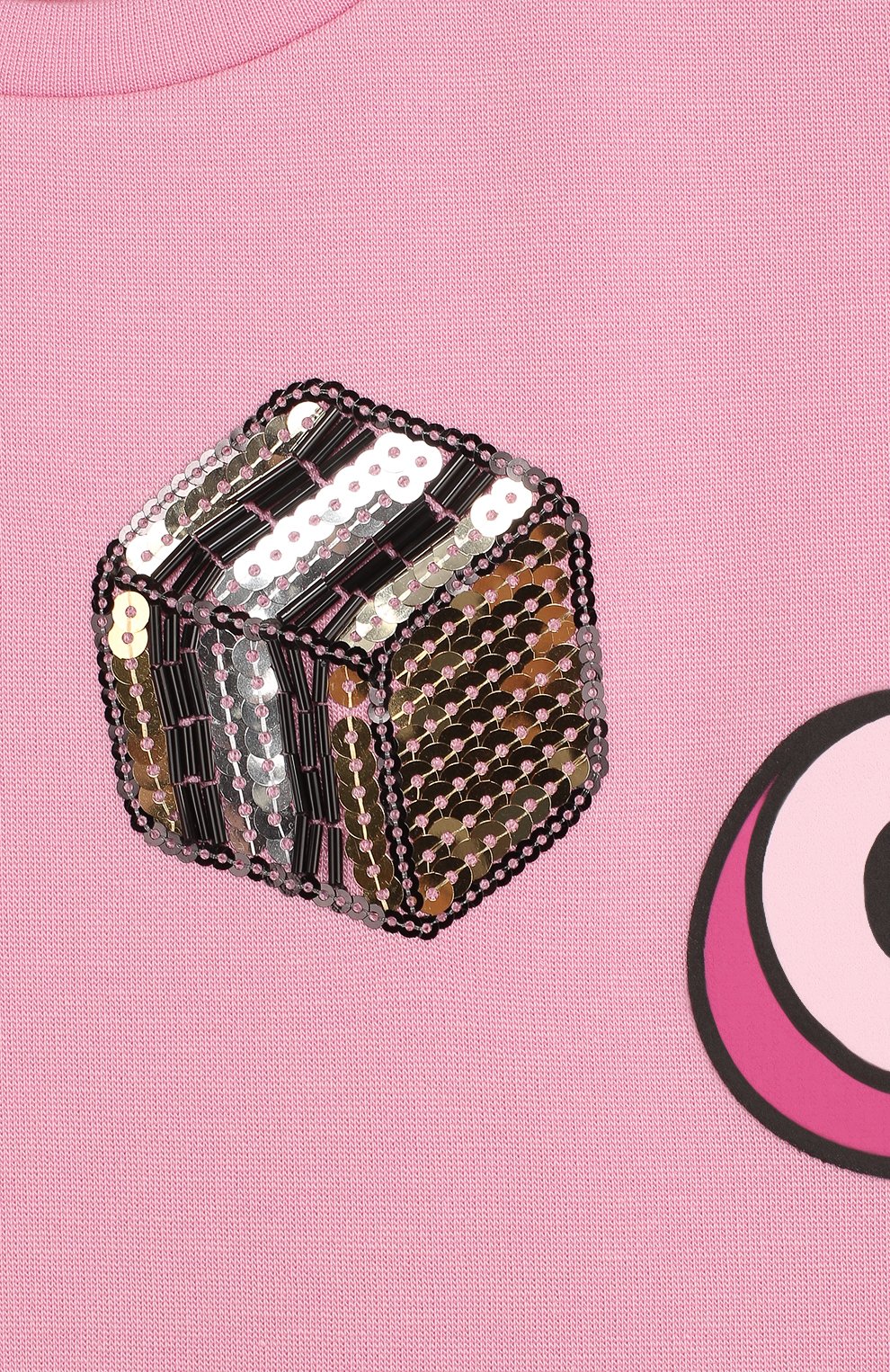 Мини-платье джерси с принтом и пайетками MARC JACOBS (THE), арт. W12218/2A-5A, фото 3