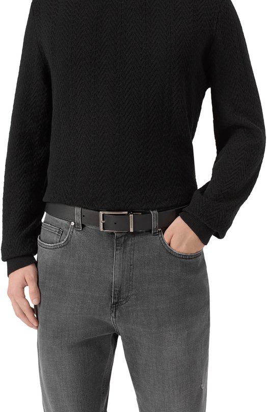 Двусторонний ремень Dirk Bikkembergs BKCU01222M Чёрный  BKCU01222M Фото 3