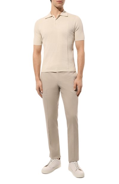 Брюки из хлопка и кашемира CORNELIANI, арт. 914B02-3114105, фото 2