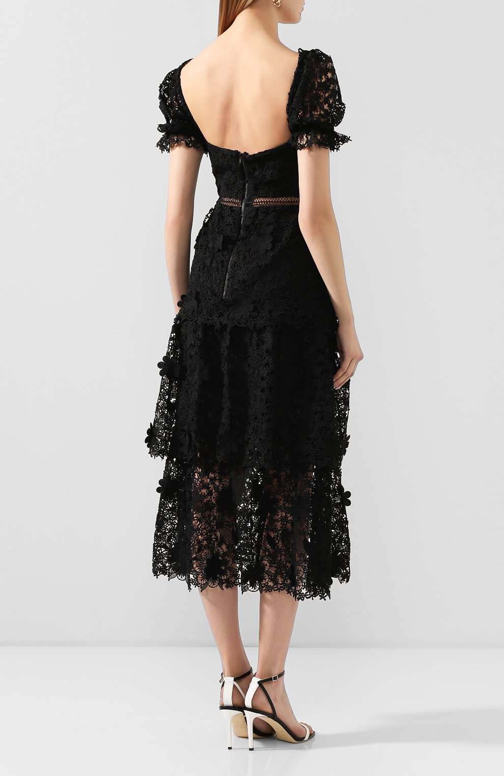 Платье-миди SELF-PORTRAIT, арт. SS20-118, фото 4