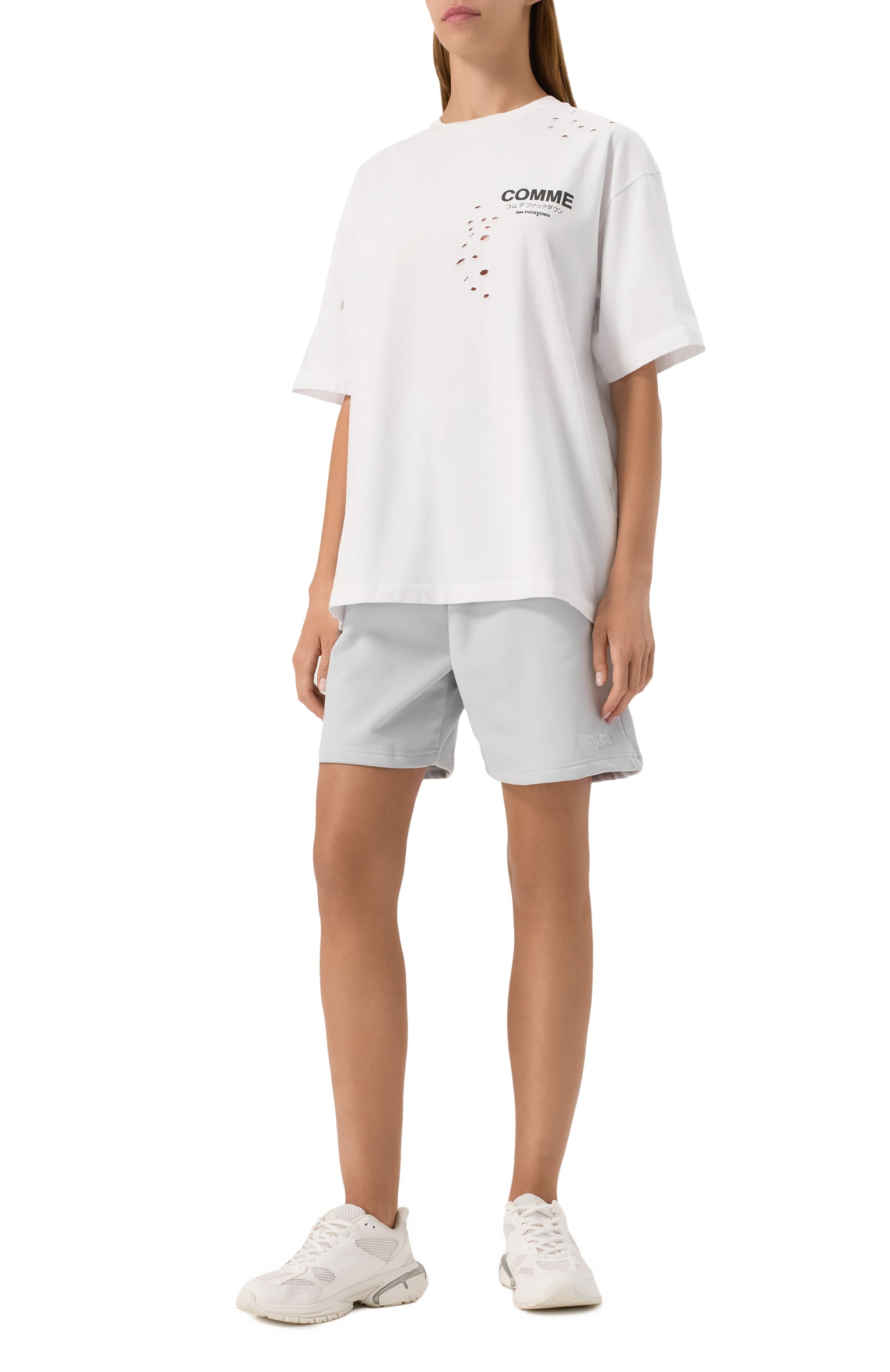 Хлопковая футболка COMME DES FUCKDOWN, арт. CFABW01310, фото 2