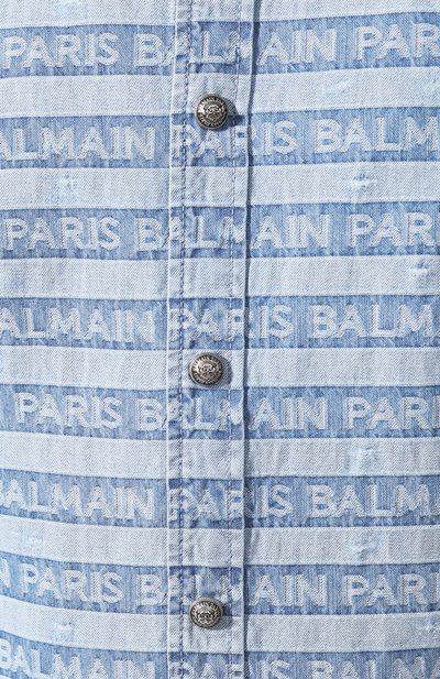 Джинсовая рубашка BALMAIN, арт. SH12297/Z108, фото 5