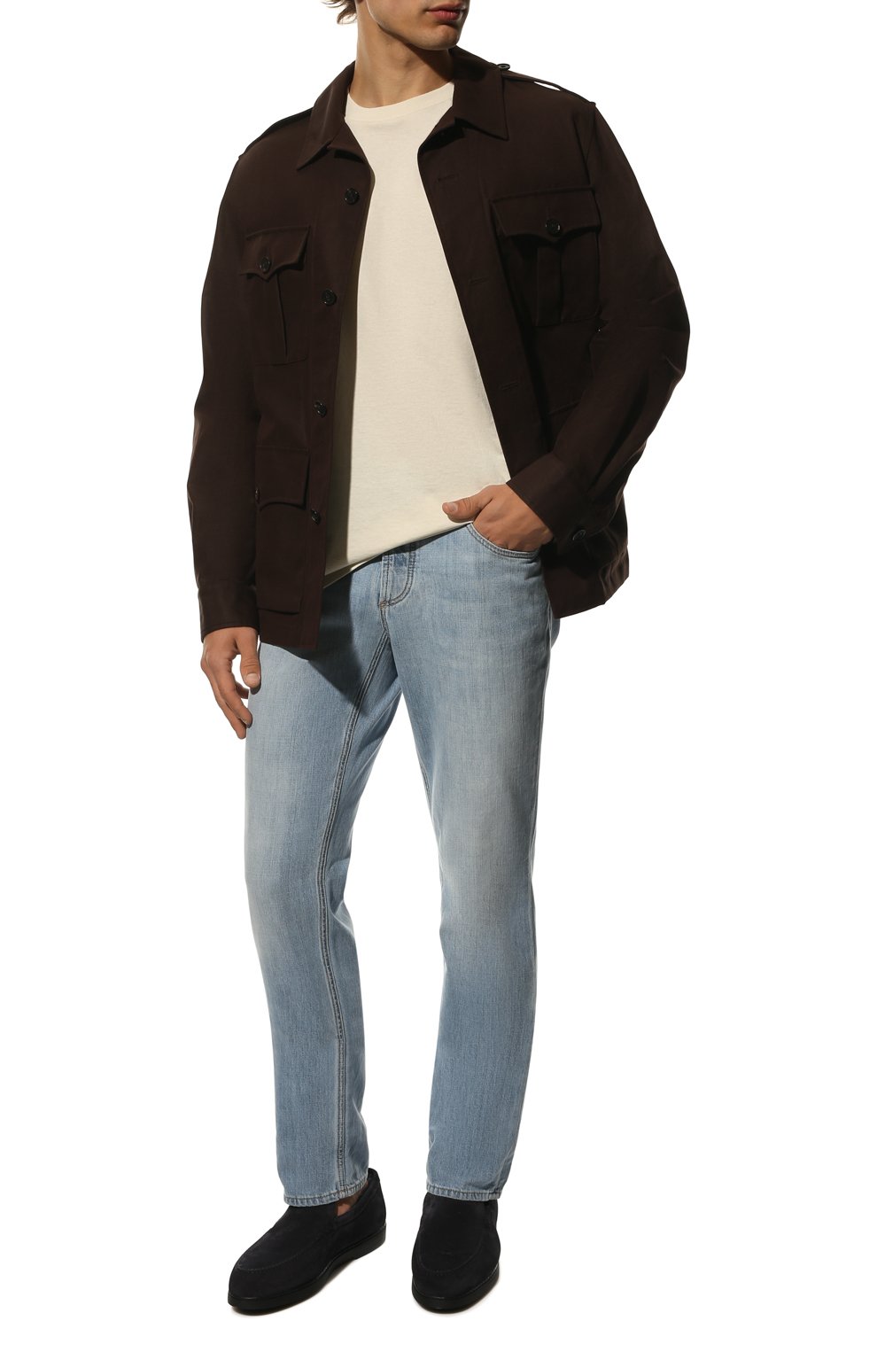 Замшевые лоферы DOUCAL'S, арт. DU2653ED0-UM009NB00, фото 2