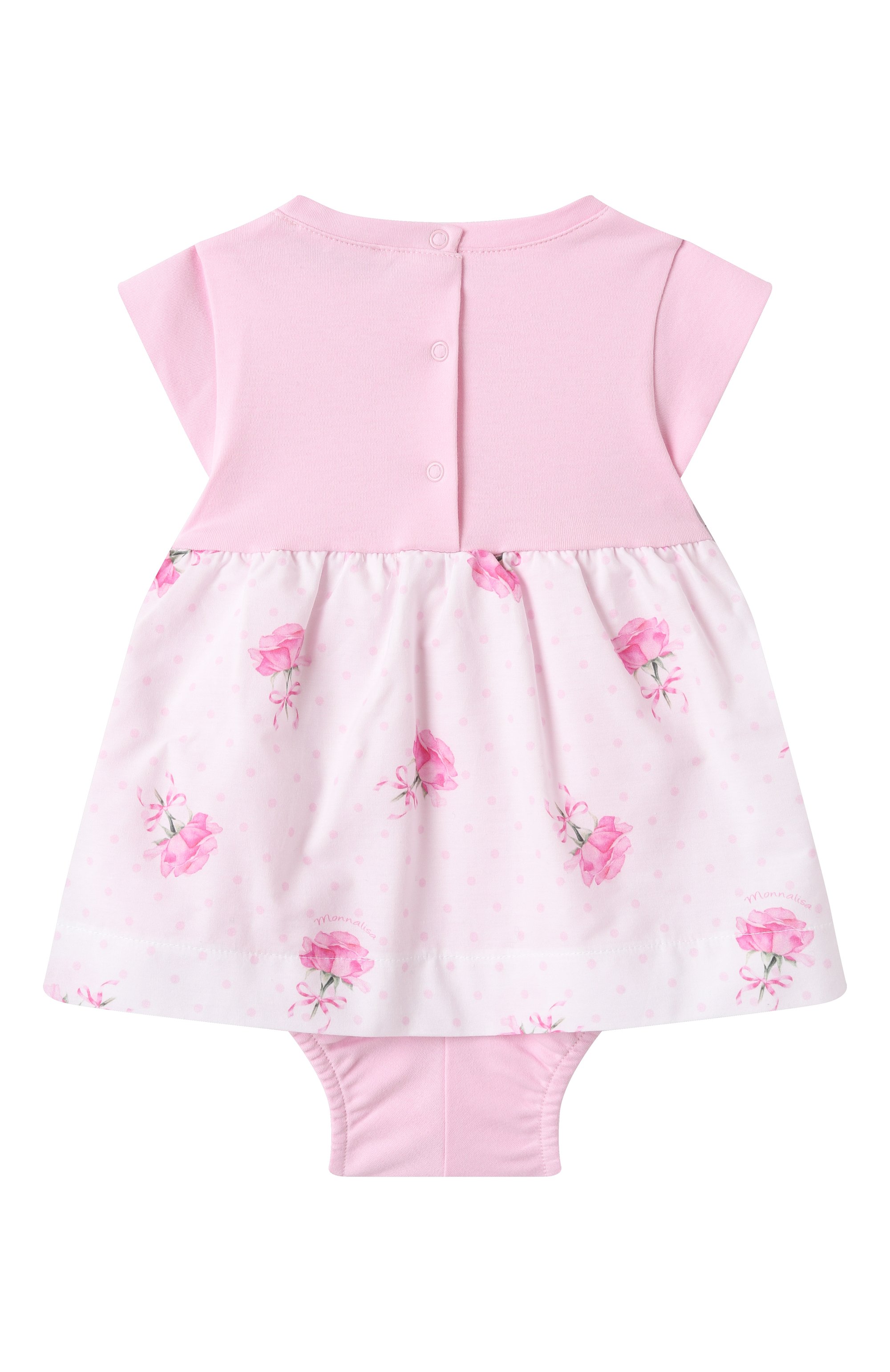 Хлопковое боди MONNALISA, арт. 35E207, фото 2