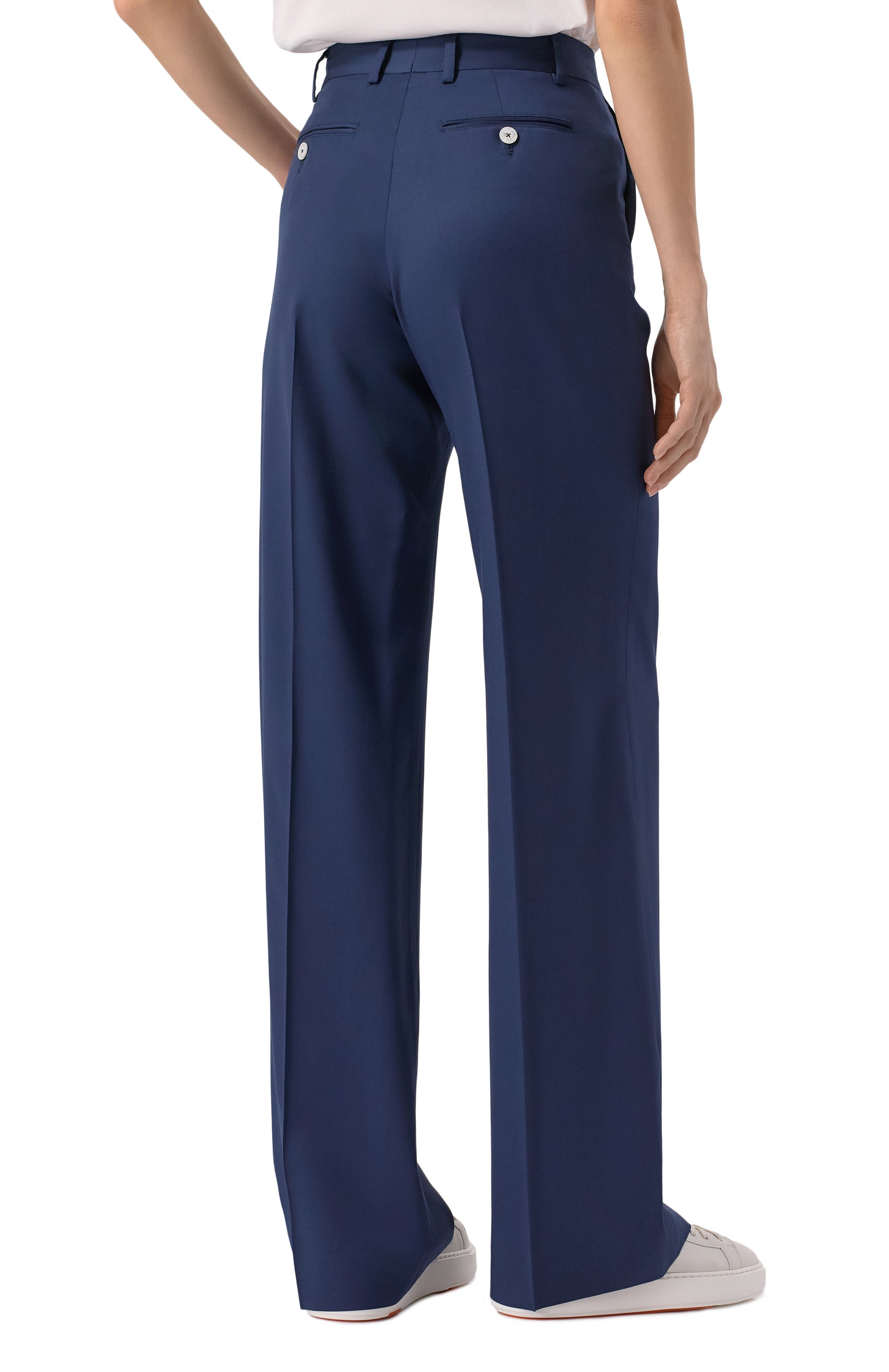 Шерстяные брюки KITON, арт. D48109K0102401, фото 4