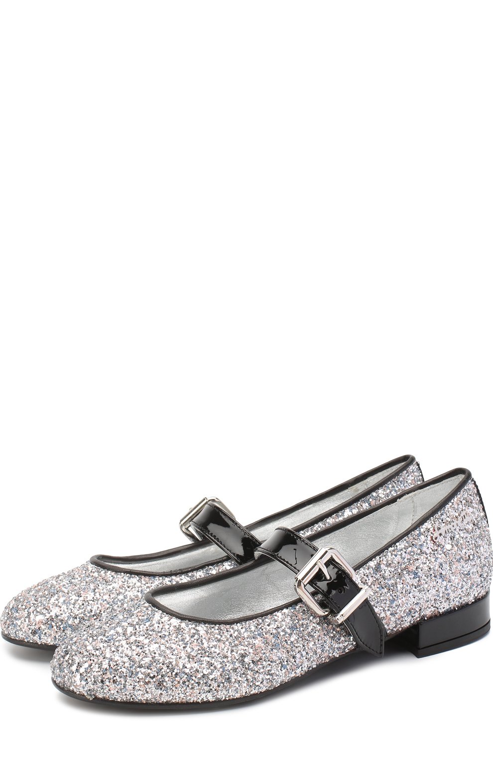 Туфли с глиттером и лаковым ремешком SIMONETTA, арт. 51055/36-41, фото 1