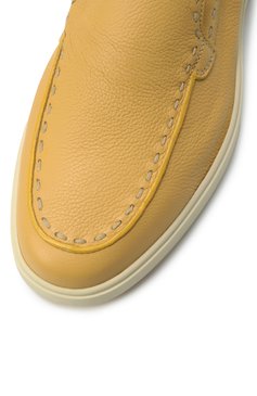 Женские кожаные лоферы SANTONI желтого цвета, арт. WUYG71436TISSWKA | Фото 7 (Подошва: Платформа; Материал внутренний: Натуральная кожа; Каблук высота: Низкий; Материал внешний: Натуральная кожа)