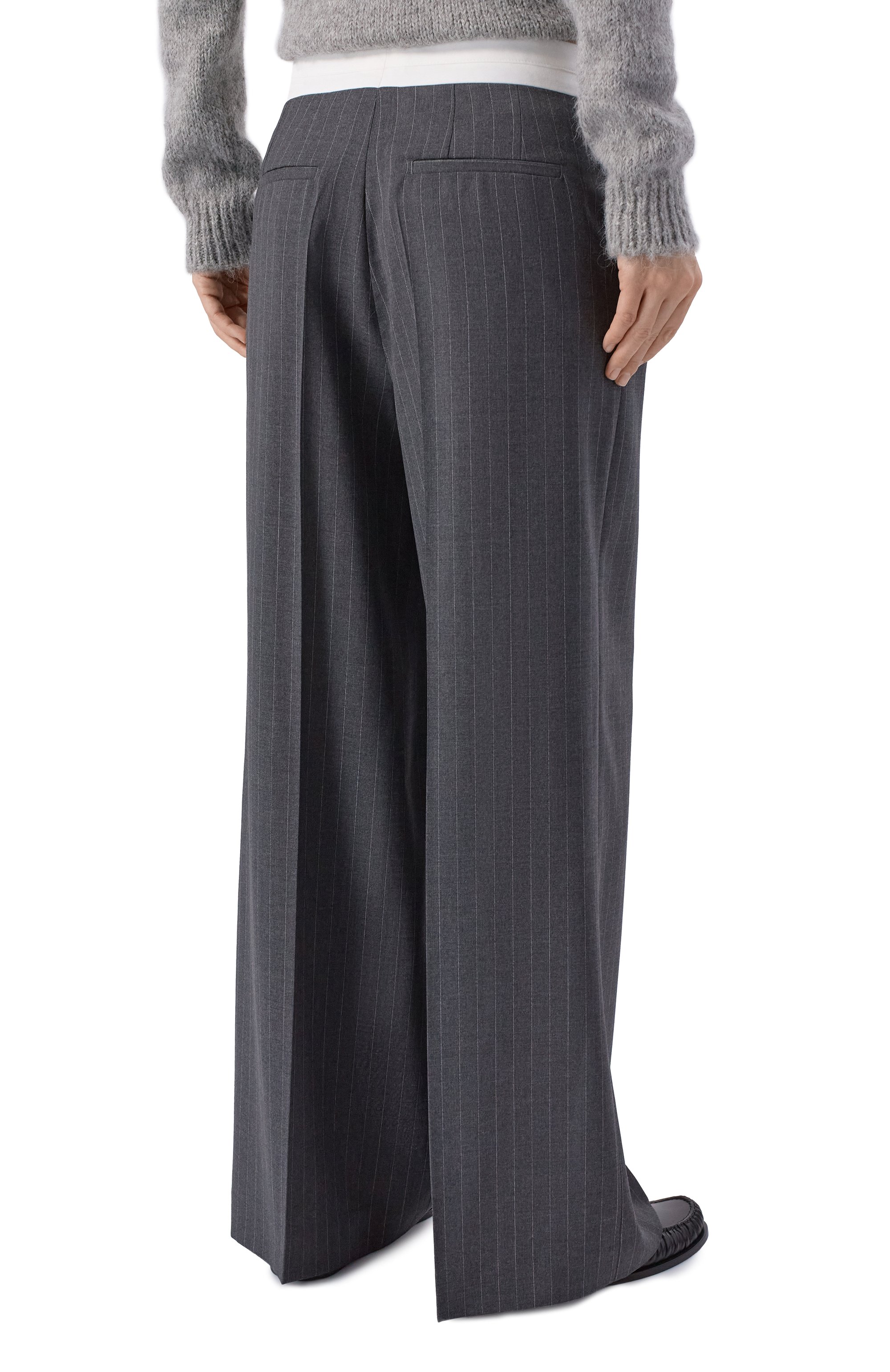 Шерстяные брюки OFFICINE GENERALE, арт. S26WTLG454, фото 4