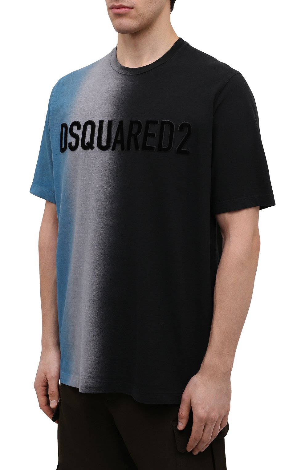 Хлопковая футболка DSQUARED2, арт. S74GD0918/S22507, фото 3