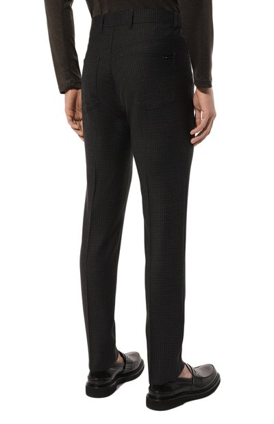 Шерстяные брюки STEFANO RICCI, арт. M1T3300030/W0003P, фото 4