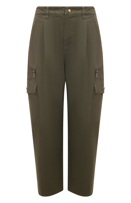 

Хлопковые брюки MICHAEL Michael Kors, Хаки
