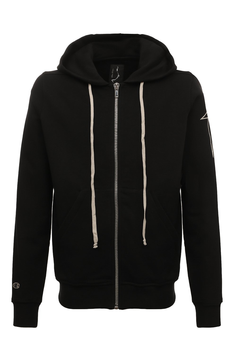 Хлопковая толстовка rick owens x champion RICK OWENS, арт. CM02C9221/CHFE, фото 1