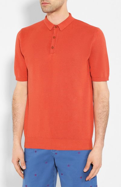 Поло из смеси льна и хлопка ALTEA, арт. 2051311, фото 3