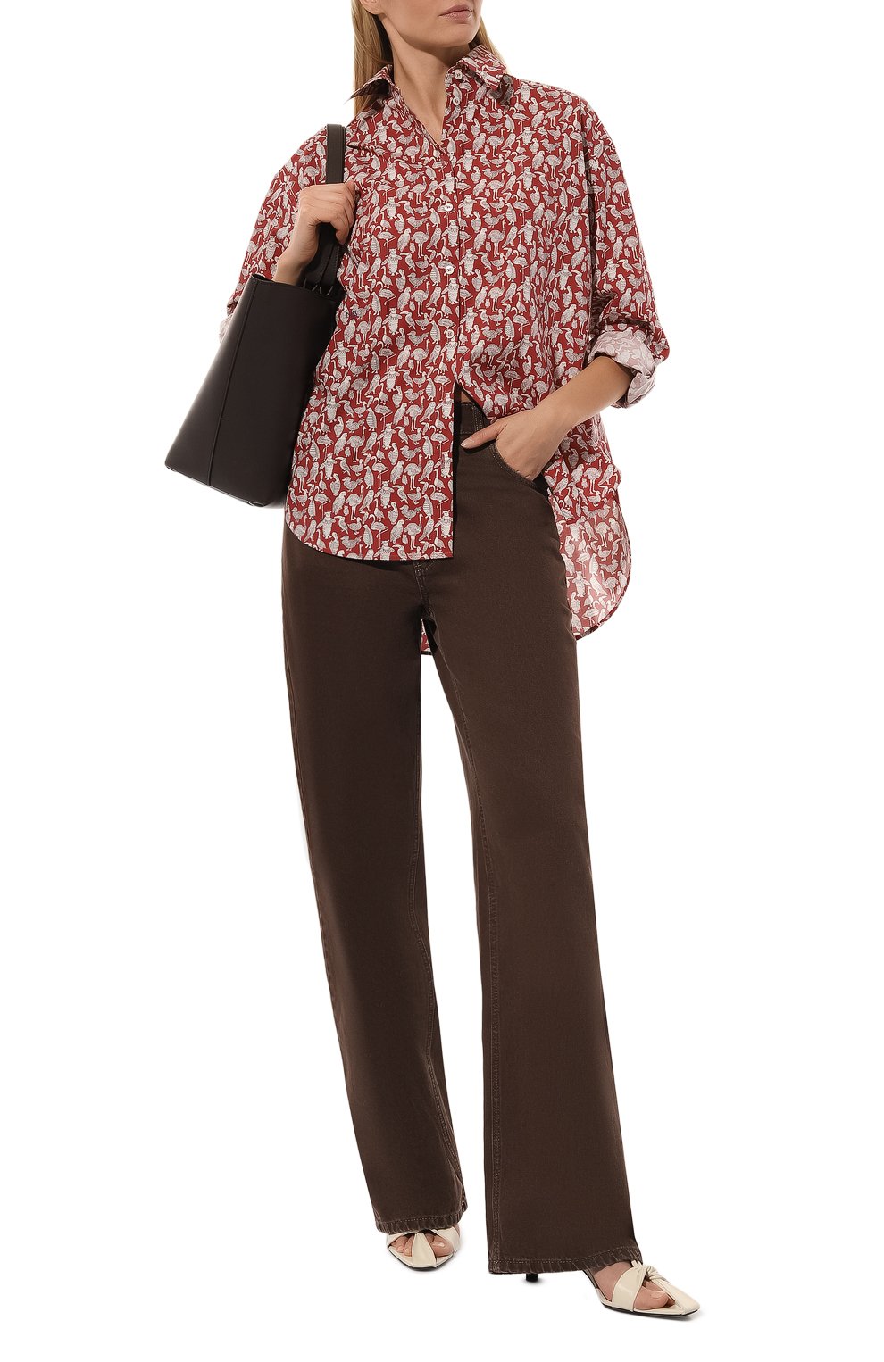 Хлопковая рубашка NOBLE&BRULEE, арт. NB001/250523/3746, фото 2