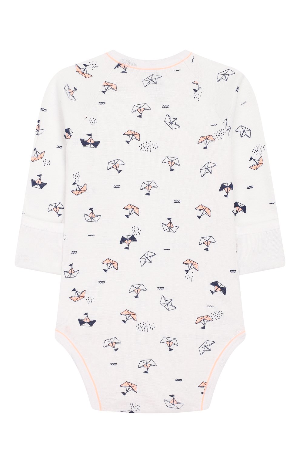 Хлопковое боди SANETTA, арт. 322859 0010, фото 2