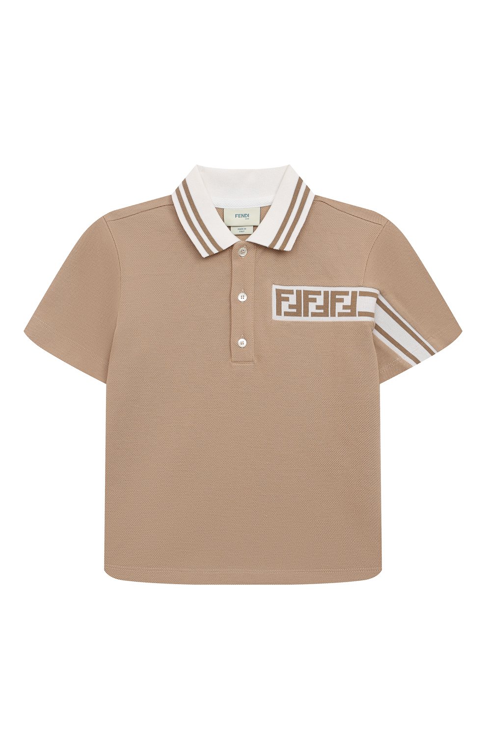 Хлопковое поло FENDI, арт. JMI417/AVP/8A-12+, фото 1