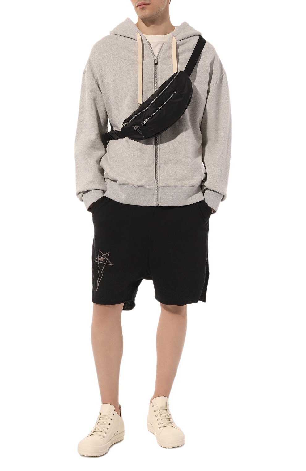 Хлопковые шорты rick owens x champion RICK OWENS, арт. CM01D9239/CHJER, фото 2