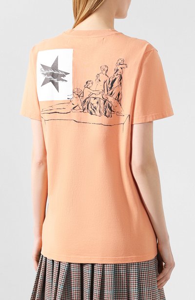 Хлопковая футболка OFF-WHITE, арт. 0WAA049E19B070602230, фото 4