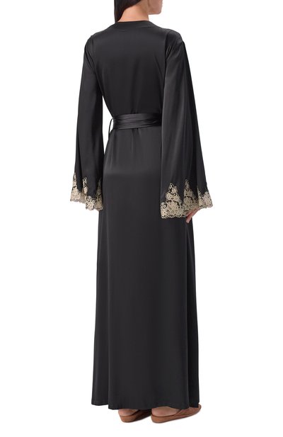 Шелковый халат I.D. SARRIERI, арт. L4676, фото 4