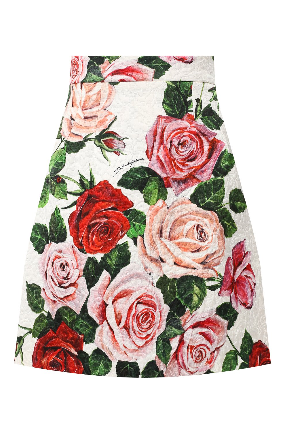 Юбка из смеси вискозы и хлопка DOLCE & GABBANA, арт. F4AG8T/HSMXK, фото 1