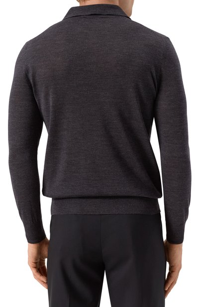 Шерстяное поло CANALI, арт. C0017/MK01149, фото 4