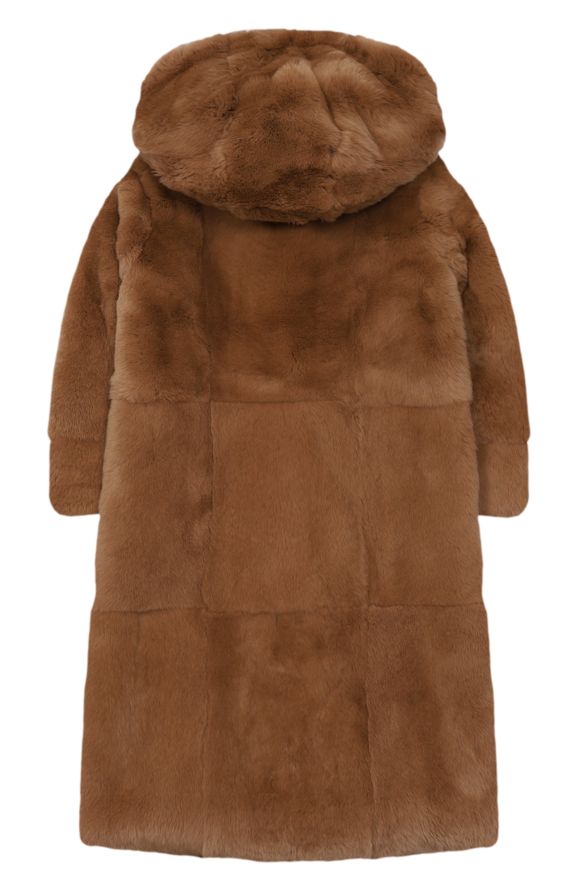 Шуба из кролика YVES SALOMON ENFANT, арт. 21WEM302XXREXX/4-6, фото 2