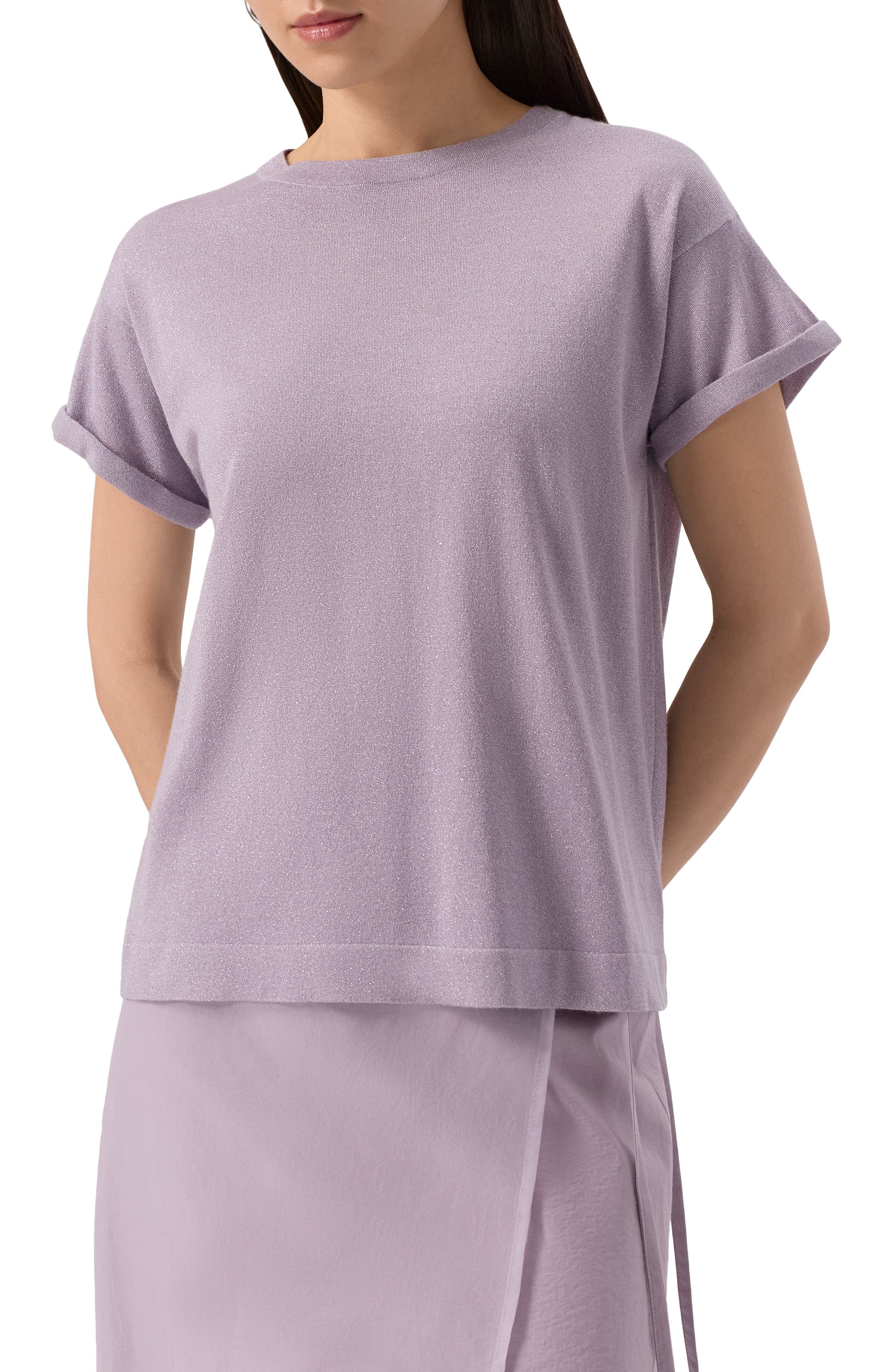 Пуловер из кашемира и шелка BRUNELLO CUCINELLI, арт. M41810000, фото 3