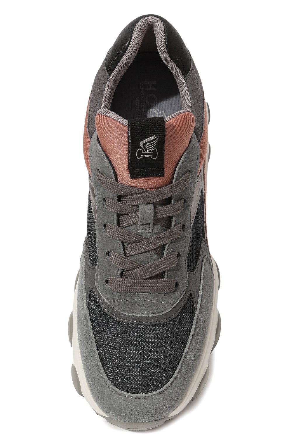 Комбинированные кроссовки hyperactive HOGAN, арт. HXW5400DG6097M, фото 6