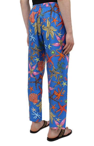 Шелковые домашние брюки VERSACE, арт. AUU05051/1F01193, фото 4