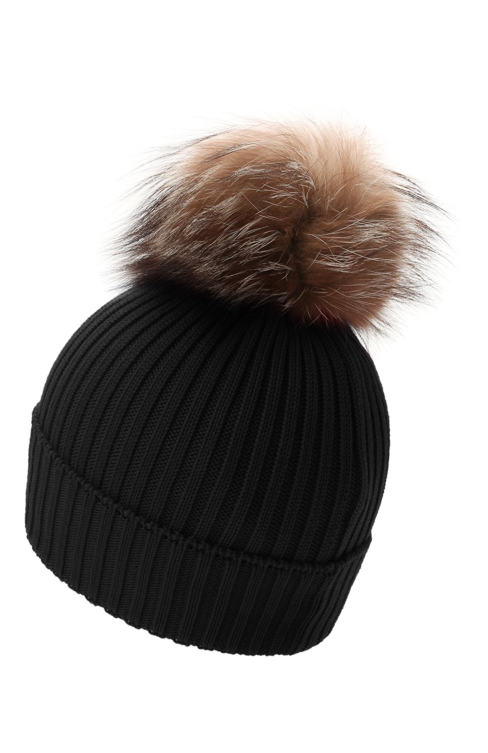 Шерстяная шапка с мехом MONCLER, арт. G2-954-3B711-10-04S01, фото 2