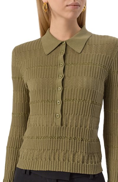 Пуловер из хлопка и шелка PINKO, арт. 104737/A2FC, фото 5