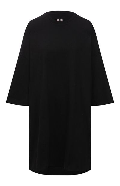 Женская хлопковая футболка RICK OWENS, арт. R002A7252/JA