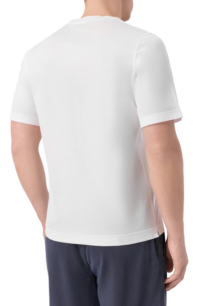 Хлопковая футболка ZILLI, арт. TSR02AM0100VEST00, фото 4