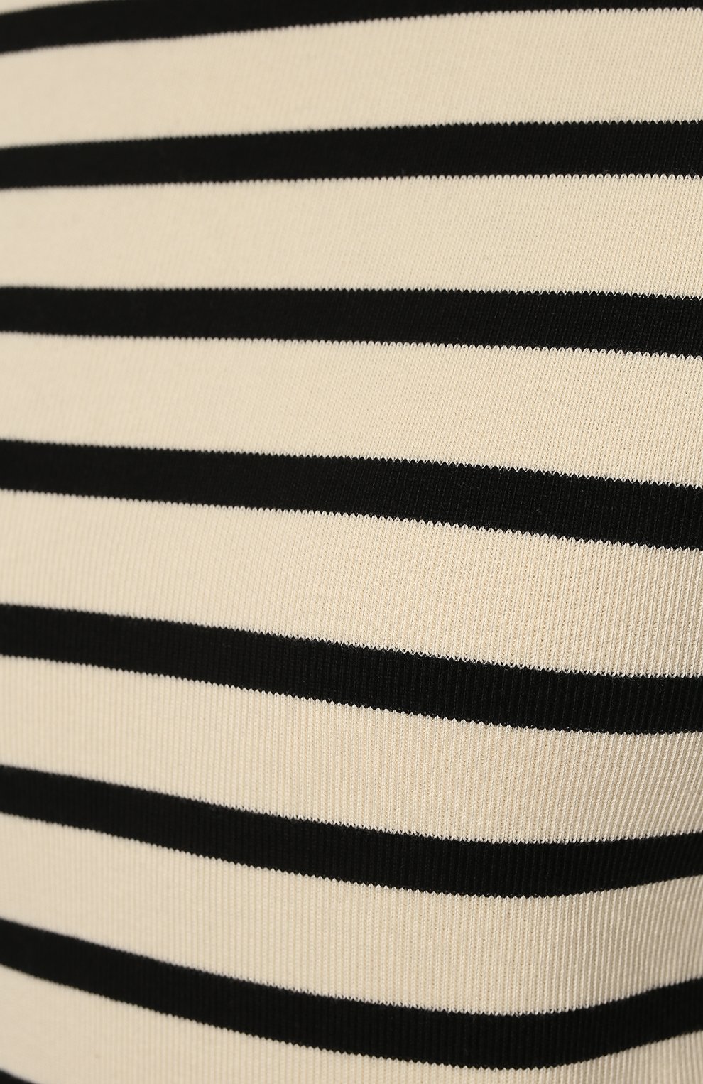 Хлопковый пуловер JIL SANDER черно-белого цвета по цене 35450 руб., арт. JPPU707523-WU247518, фото 5 Хлопковый пуловер JIL SANDER, арт. JPPU707523-WU247518, фото 5