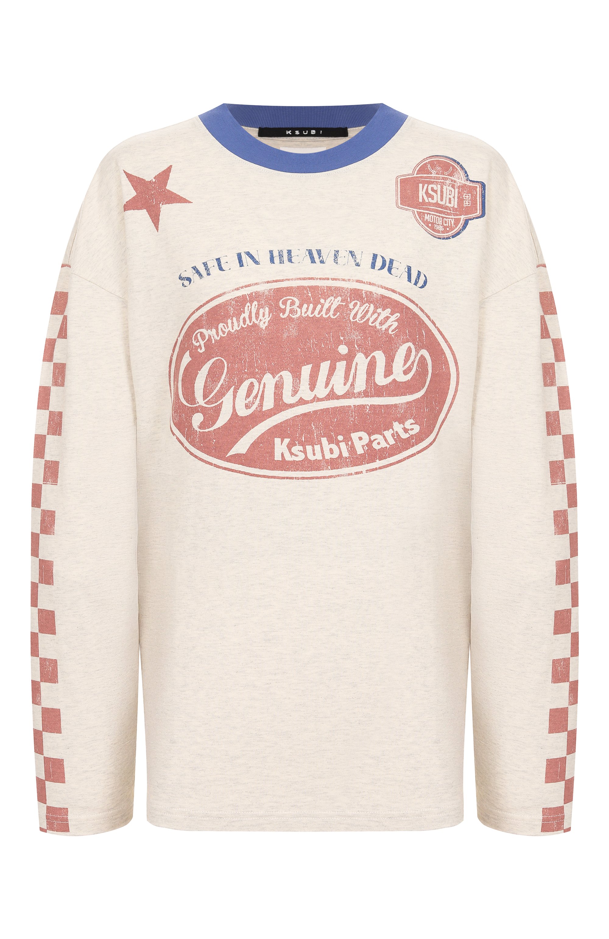 Хлопковый лонгслив KSUBI, арт. WPF25TE006, фото 1