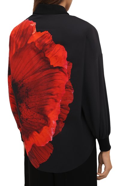 Хлопковая рубашка ALEXANDER MCQUEEN, арт. 679604/QZAEE, фото 4