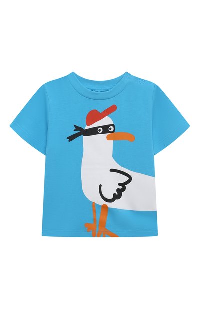 Хлопковая футболка STELLA MCCARTNEY, арт. TU8581