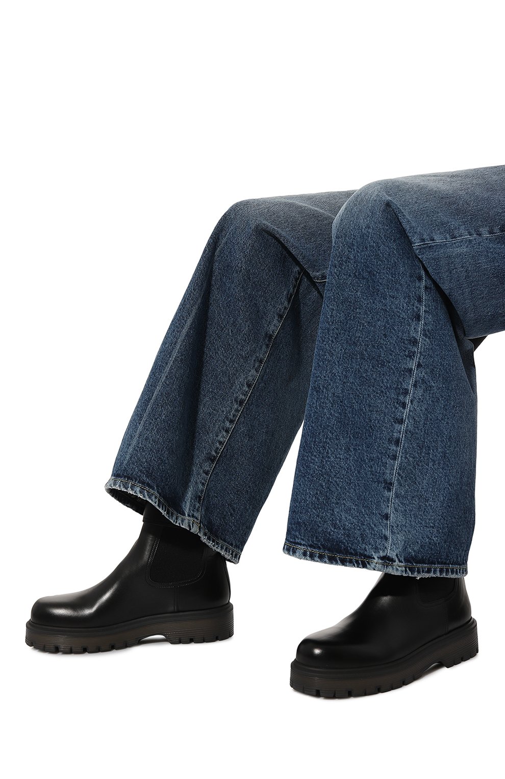 Кожаные ботинки one stud VALENTINO, арт. 3W2S0FY1IJW, фото 3