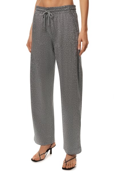 Брюки DRIES VAN NOTEN серебряного цвета по цене 74850 руб., арт. 222-011123-5182, фото 3 Брюки DRIES VAN NOTEN, арт. 222-011123-5182, фото 3