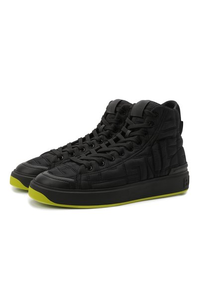 Текстильные кеды b-court BALMAIN, арт. XM1VG290/TNPM, фото 1
