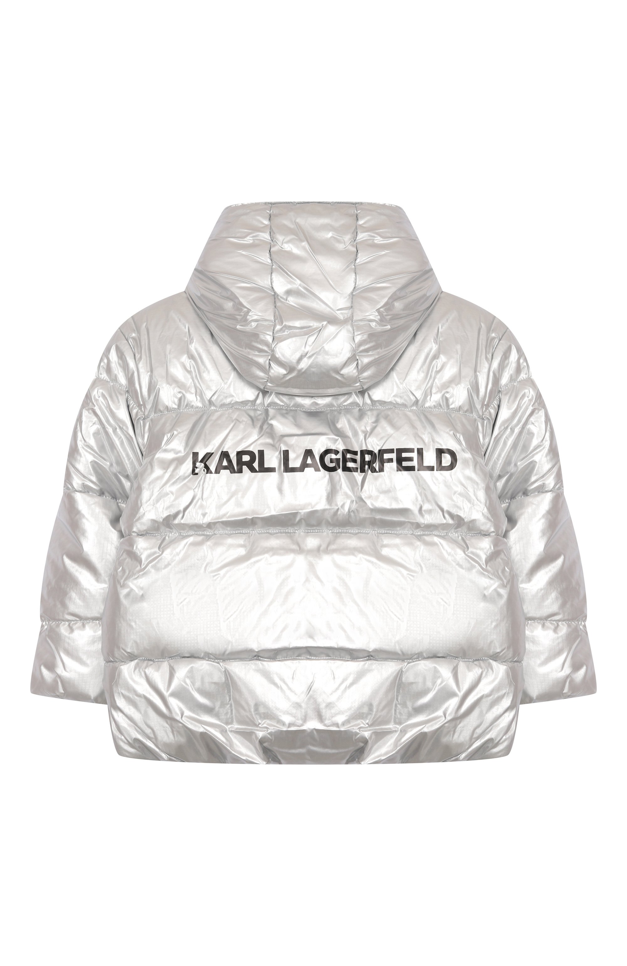 Утепленная куртка KARL LAGERFELD KIDS, арт. Z30602, фото 2