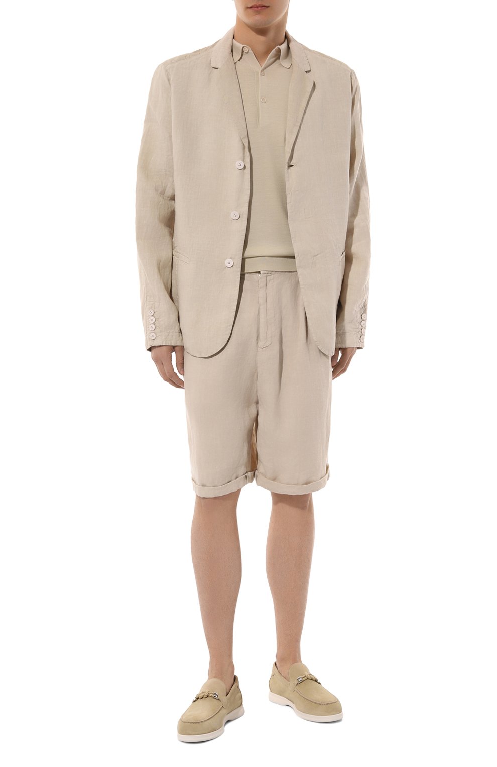 Льняные шорты BRUNELLO CUCINELLI, арт. M243DU0020, фото 2