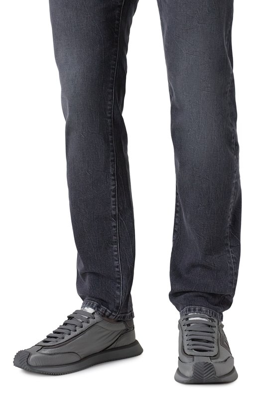 Комбинированные кроссовки DG Cushion Dolce & Gabbana CS2288/AF992 Серый  CS2288/AF992 Фото 3