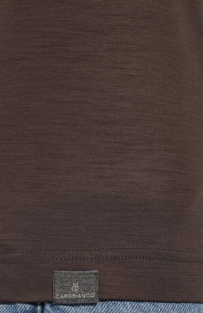 Шерстяная  футболка CAPOBIANCO, арт. 15M660.JE00., фото 5