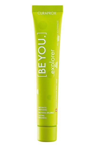 Женская зубная паста со вкусом яблоко-алоэ explorer (90ml) CURAPROX, арт. 7612412425611