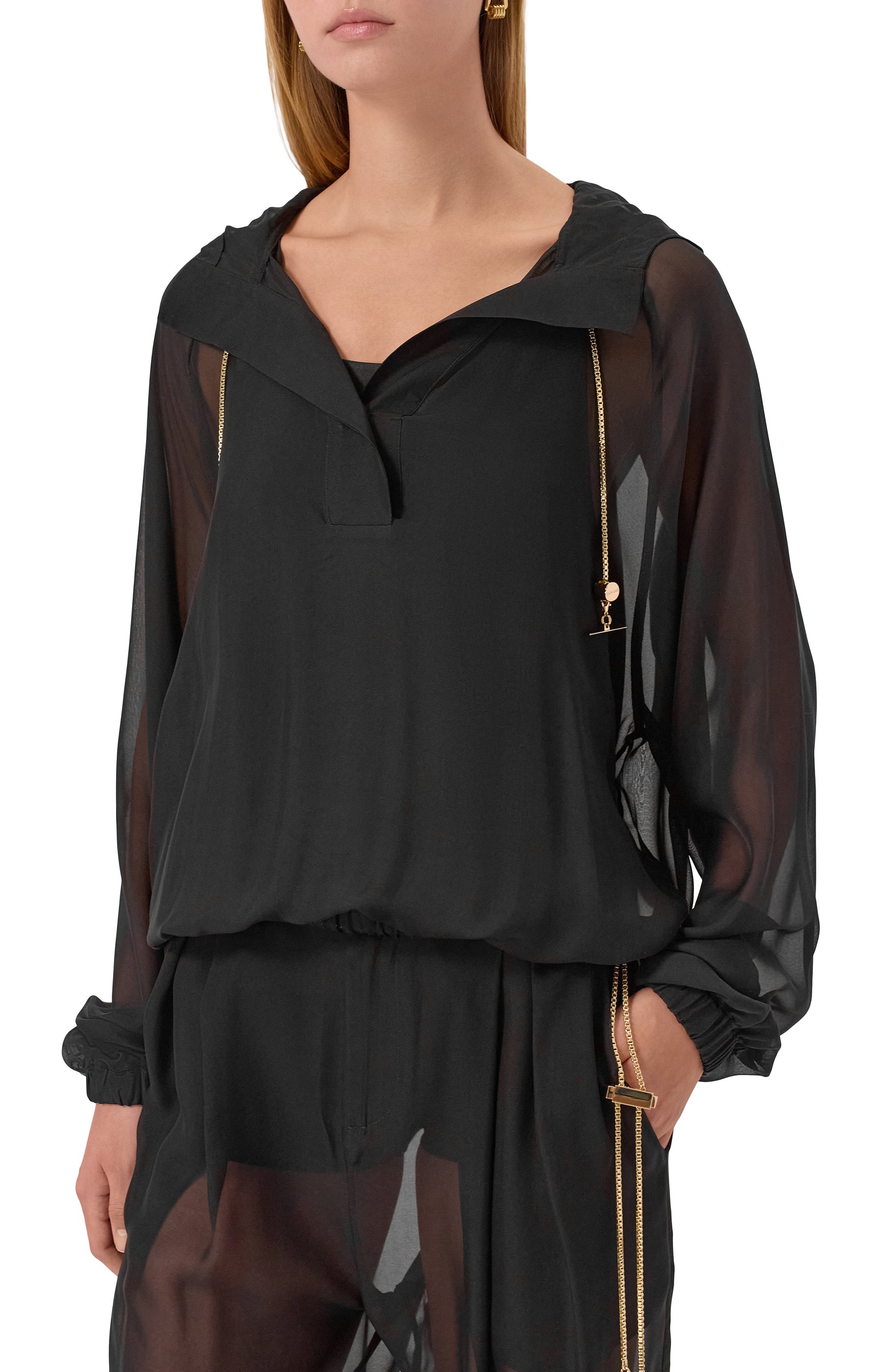 Шелковая блузка DANAME, арт. 725FW7701T, фото 3