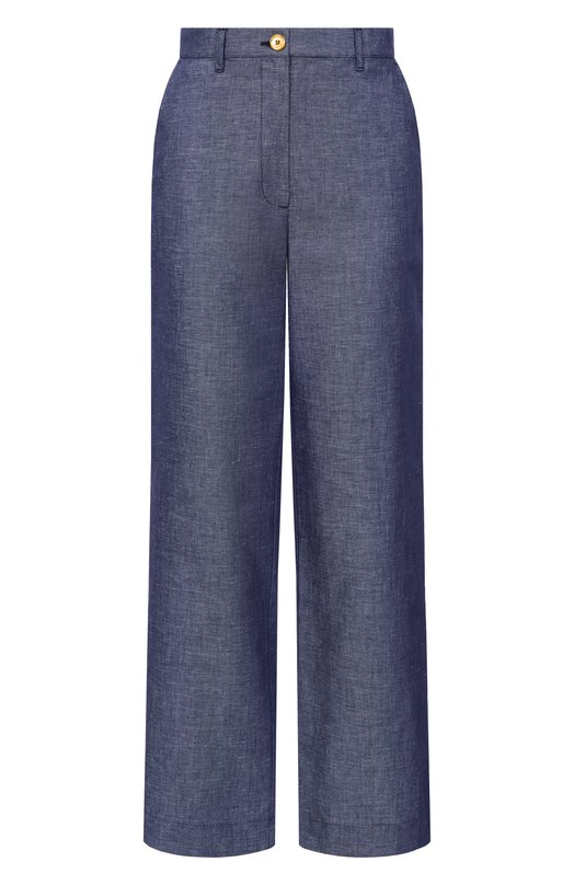 Брюки из хлопка и льна Gran Sasso 76280/60500 Синий 76280/60500