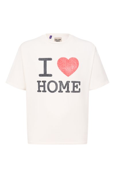 Мужская хлопковая футболка GALLERY DEPT., арт. T0P032/C0TT0N